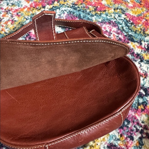 Brown Leather Crossbody - Picture 12 of 12
